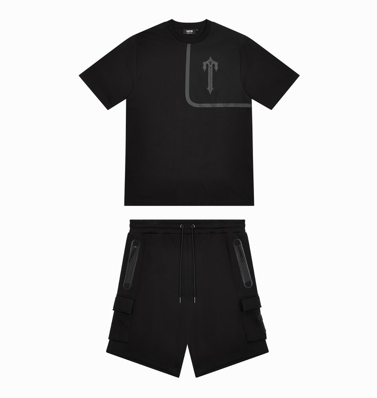 Trapstar London Irongate T Tech Zip Shorts Černé | TS-64899