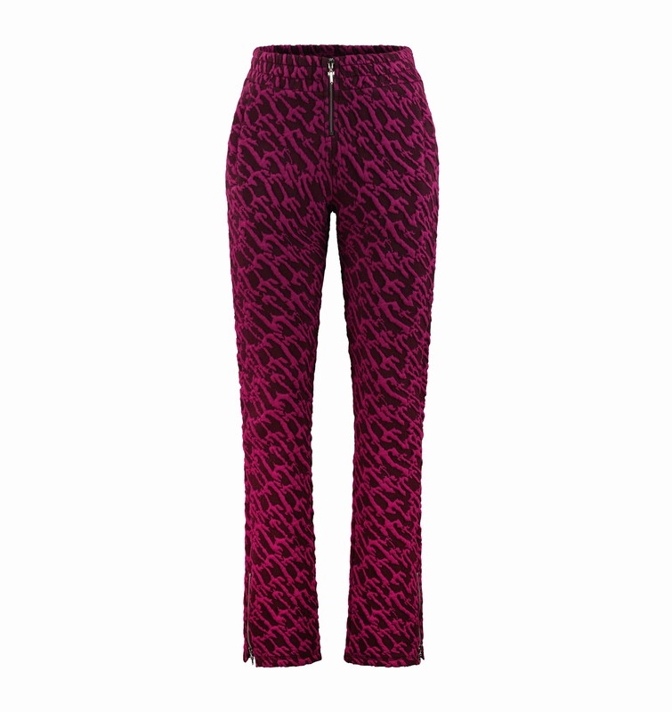 Trapstar London Jacquard Fitted Vínové Růžové | TS-64785
