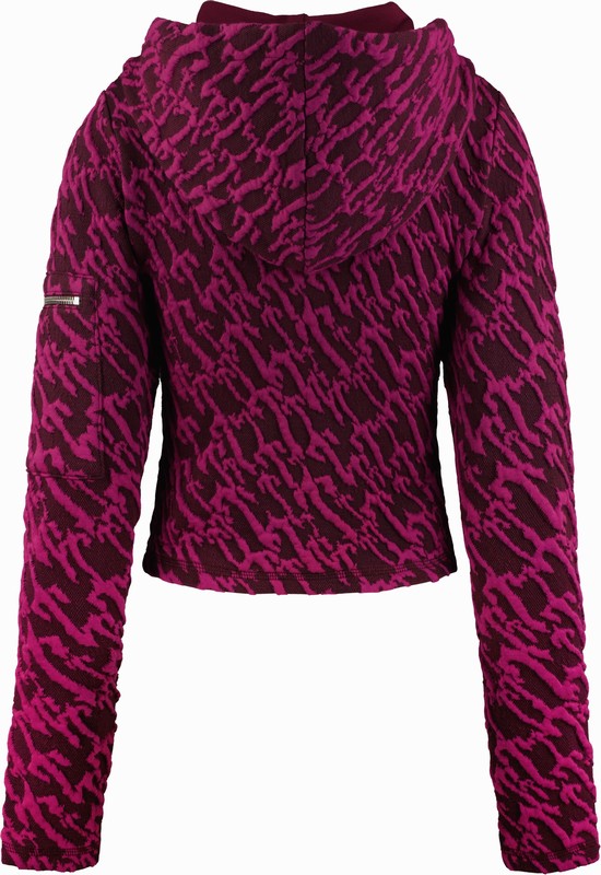 Trapstar London Jacquard Fitted Zip Vínové Růžové | TS-64786
