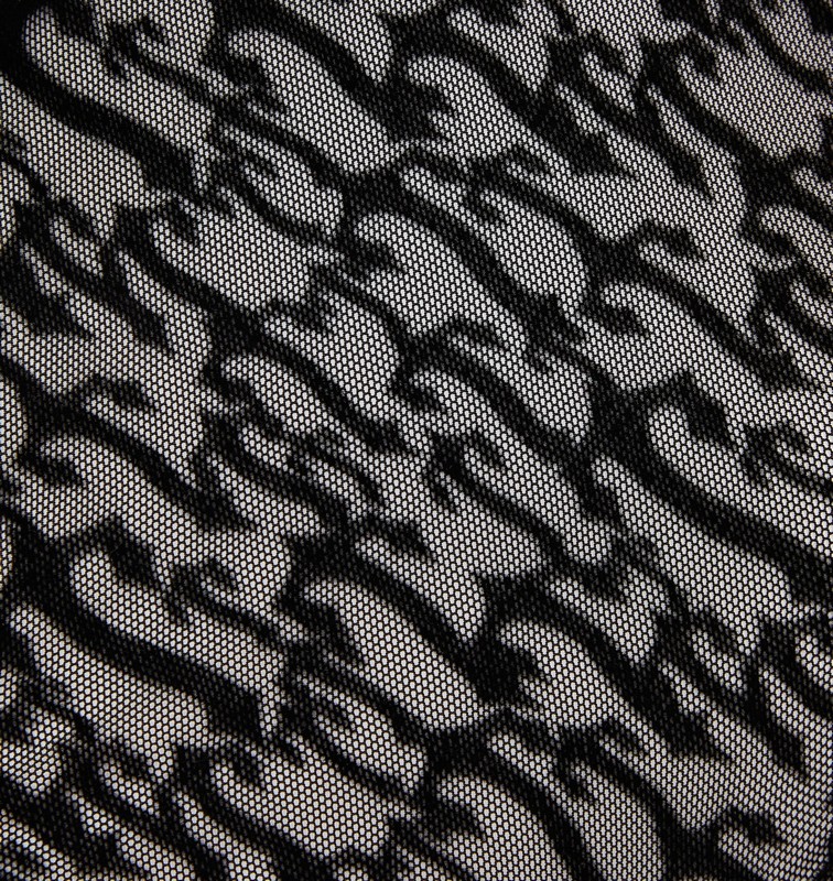 Trapstar London Jacquard Mesh Halterneck Černé | TS-64802