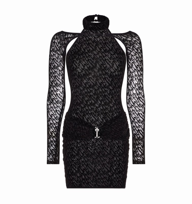 Trapstar London Jacquard Mesh Černé | TS-64801