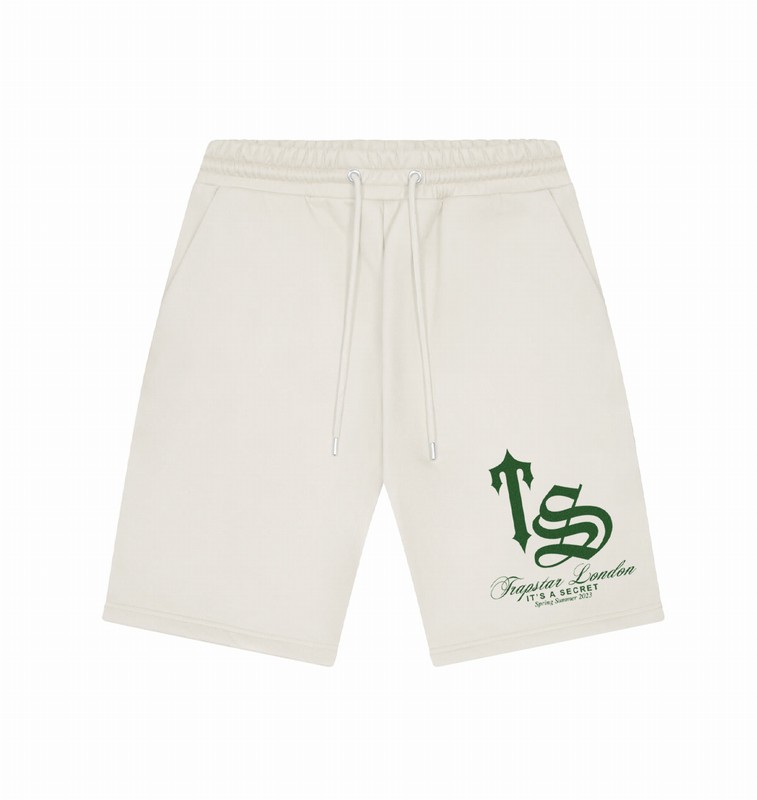 Trapstar London Oversized TS Varsity Shorts Zelene | TS-64913