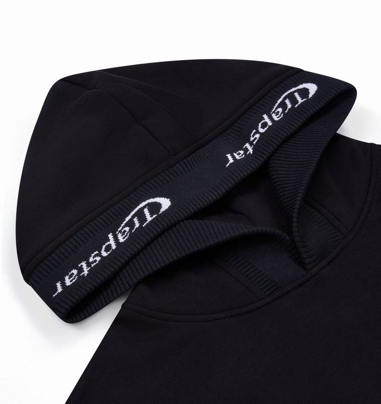 Trapstar London *PRE ORDER* Hyperdrive Rib Hoodie Shorts Černé | TS-64930
