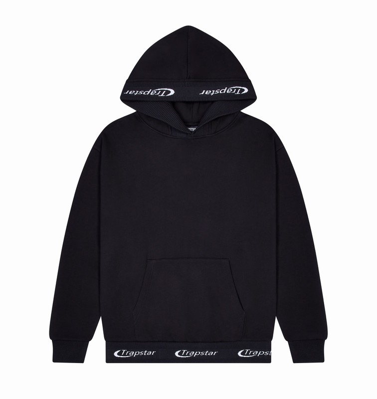 Trapstar London *PRE ORDER* Hyperdrive Rib Hoodie Shorts Černé | TS-64930