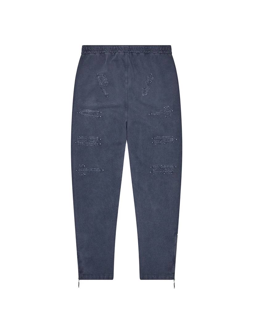 Trapstar London Patchwork Irongate Bottoms Tmavě Blankyt | TS-65333