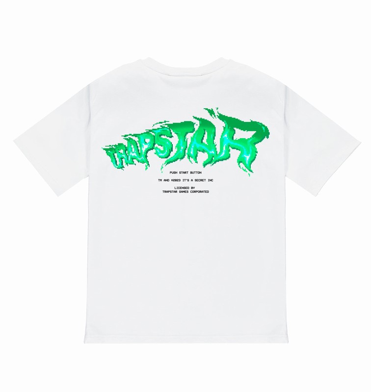 Trapstar London Press Start Bílé | TS-65006