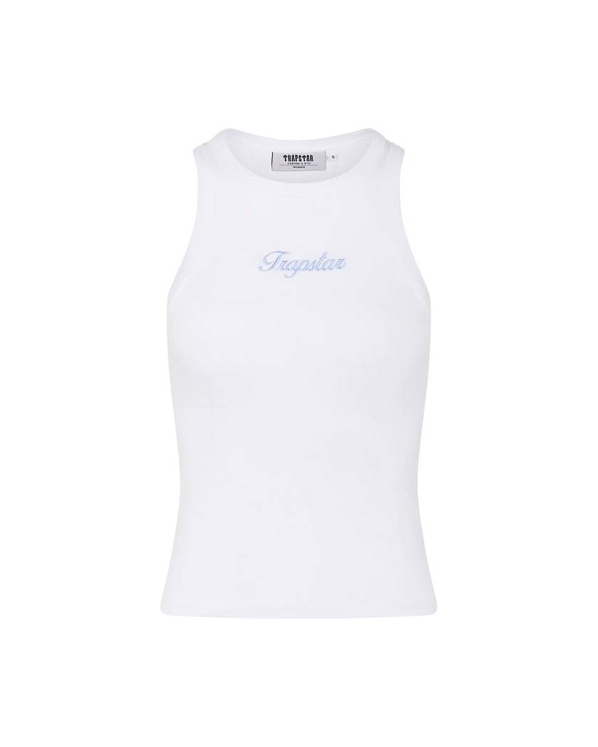 Trapstar London Racer Vest Bílé Blankyt | TS-65122
