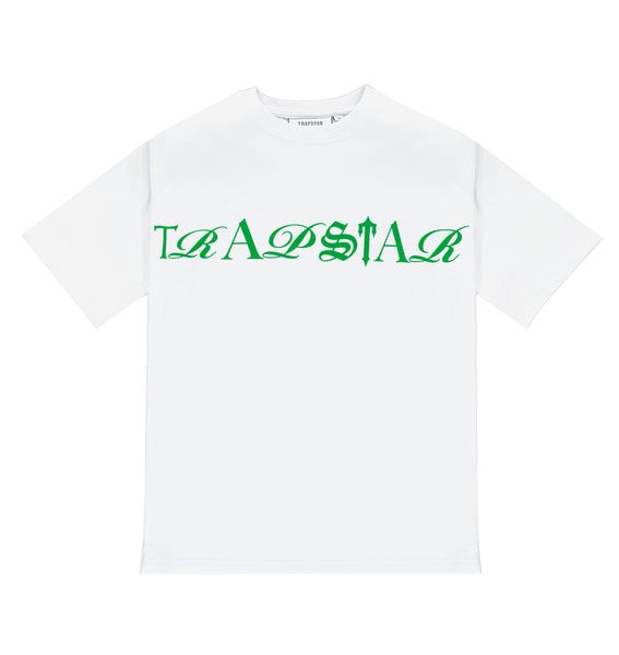 Trapstar London Script Bílé Zelene | TS-64993