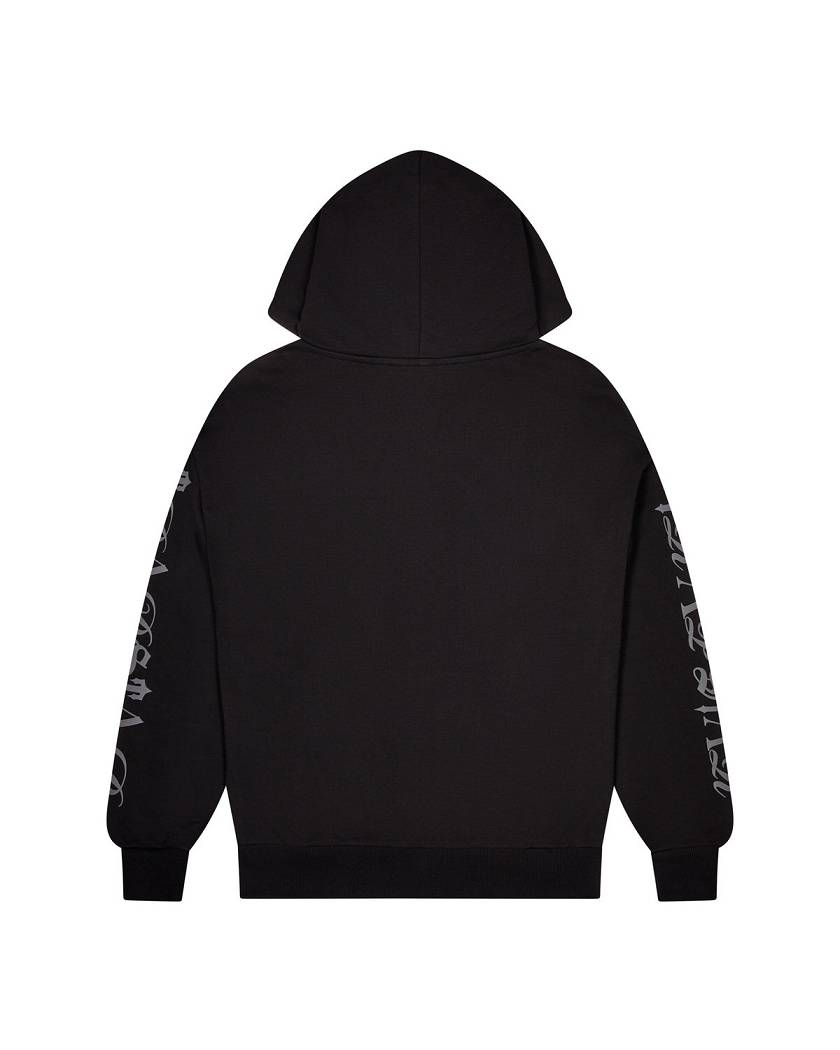 Trapstar London Script Tracksuit Černé | TS-65378