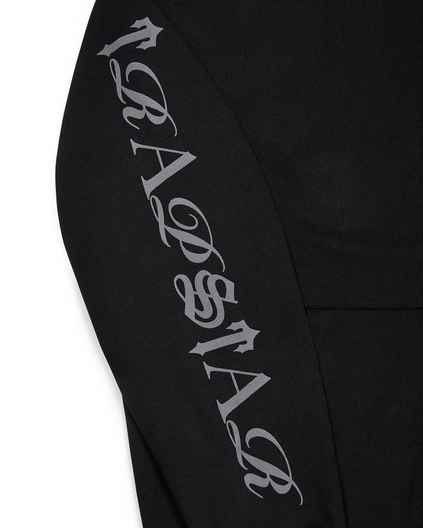 Trapstar London Script Tracksuit Černé | TS-65378