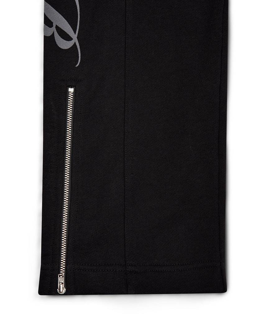 Trapstar London Script Tracksuit Černé | TS-65378