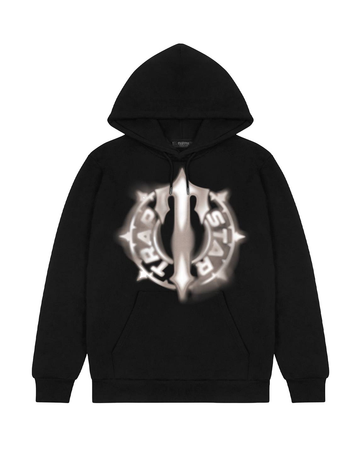 Trapstar London Spin Print Hoodie Černé | TS-65339