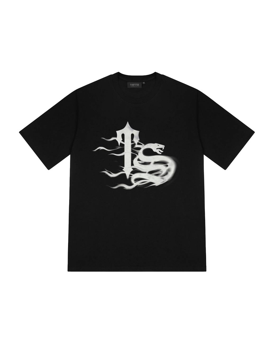 Trapstar London TS Flame Print Tee Černé | TS-65211