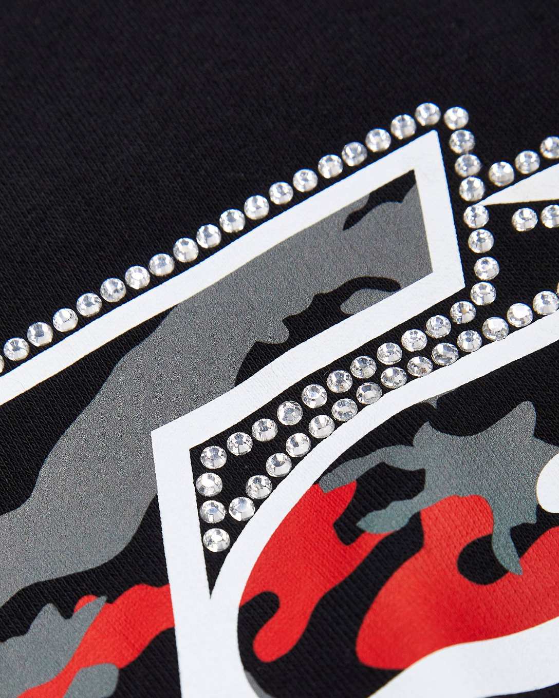 Trapstar London TS Star Camo Hoodie Černé | TS-65393