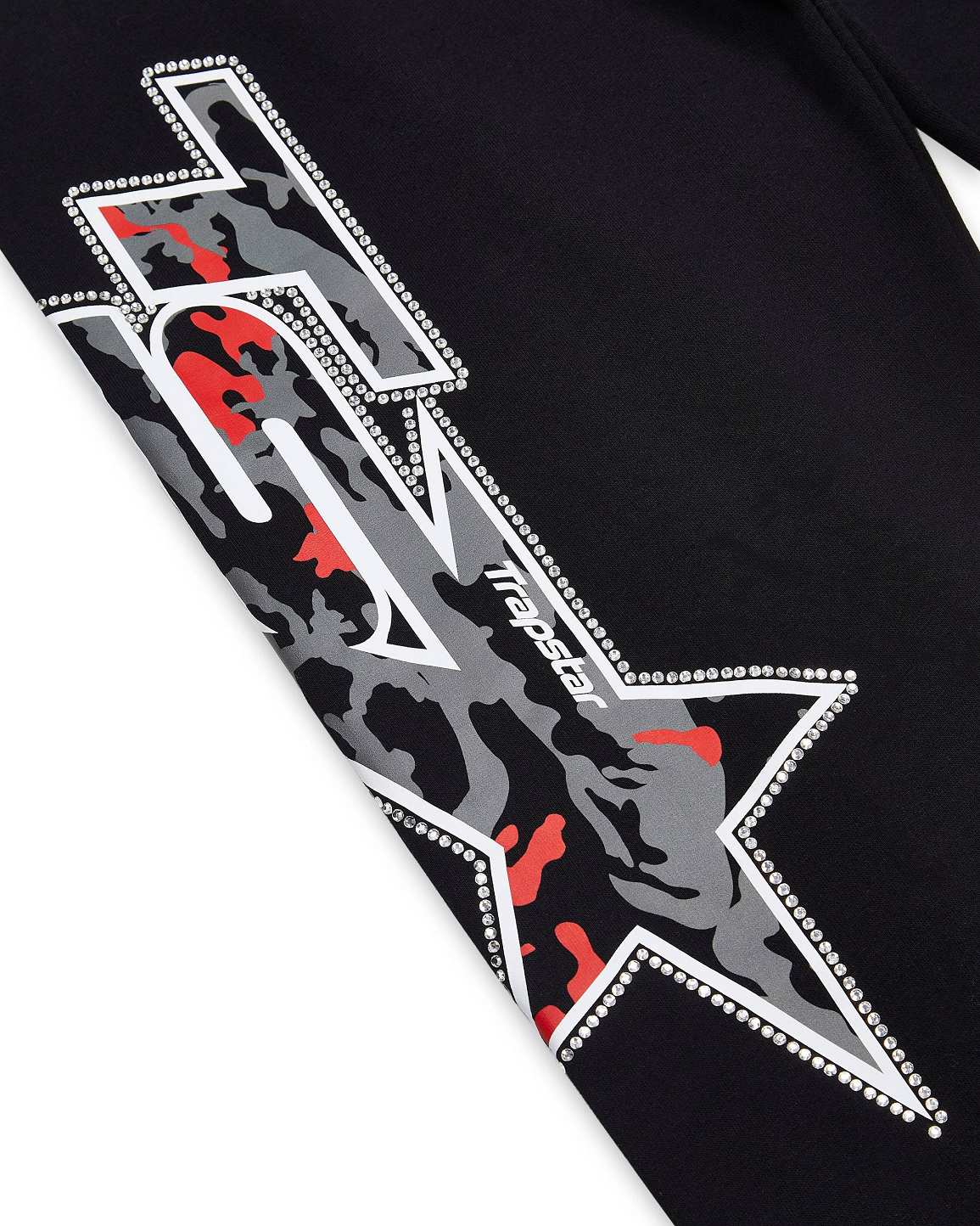 Trapstar London TS Star Camo Jogger Černé | TS-65322
