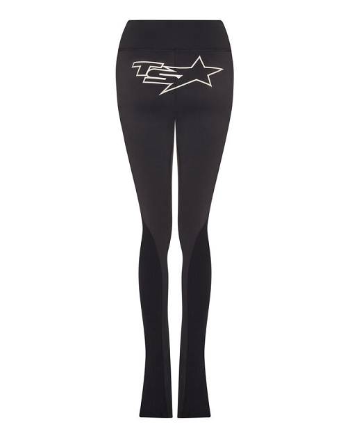 Trapstar London TS Star Contour Panel Fitted Trousers Černé | TS-65111