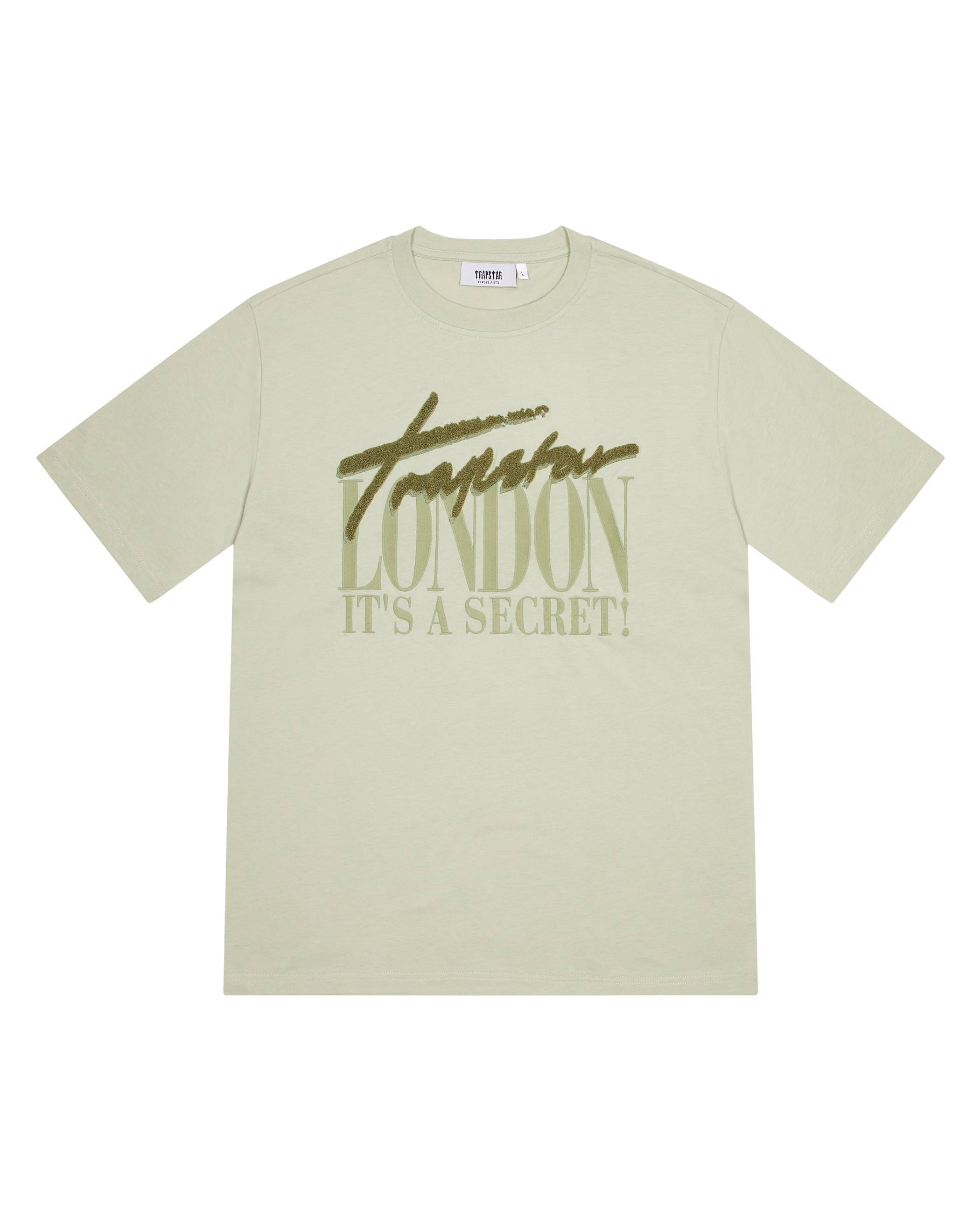 Trapstar London Tee Hnědožlutý | TS-65291