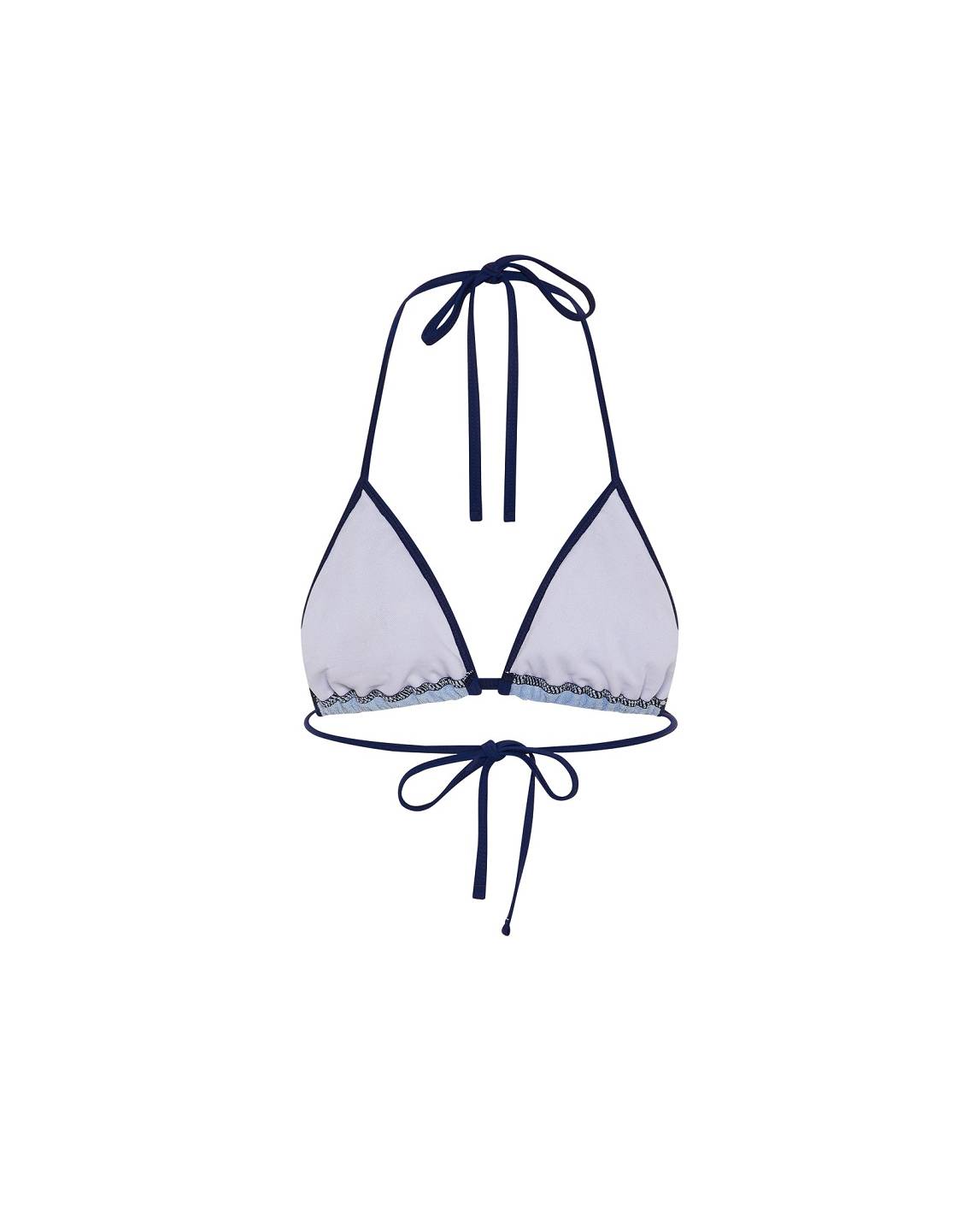 Trapstar London Terry Script Bikini Top Blankyt | TS-65091