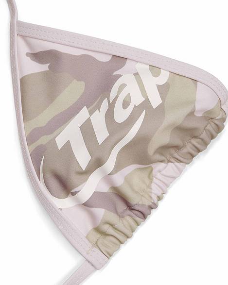 Trapstar London Womens Hyperdrive Bikini Top Maskáčové | TS-65097