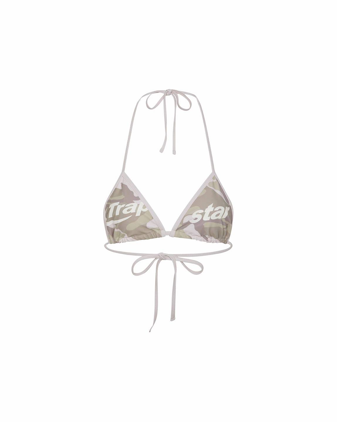 Trapstar London Womens Hyperdrive Bikini Top Maskáčové | TS-65097