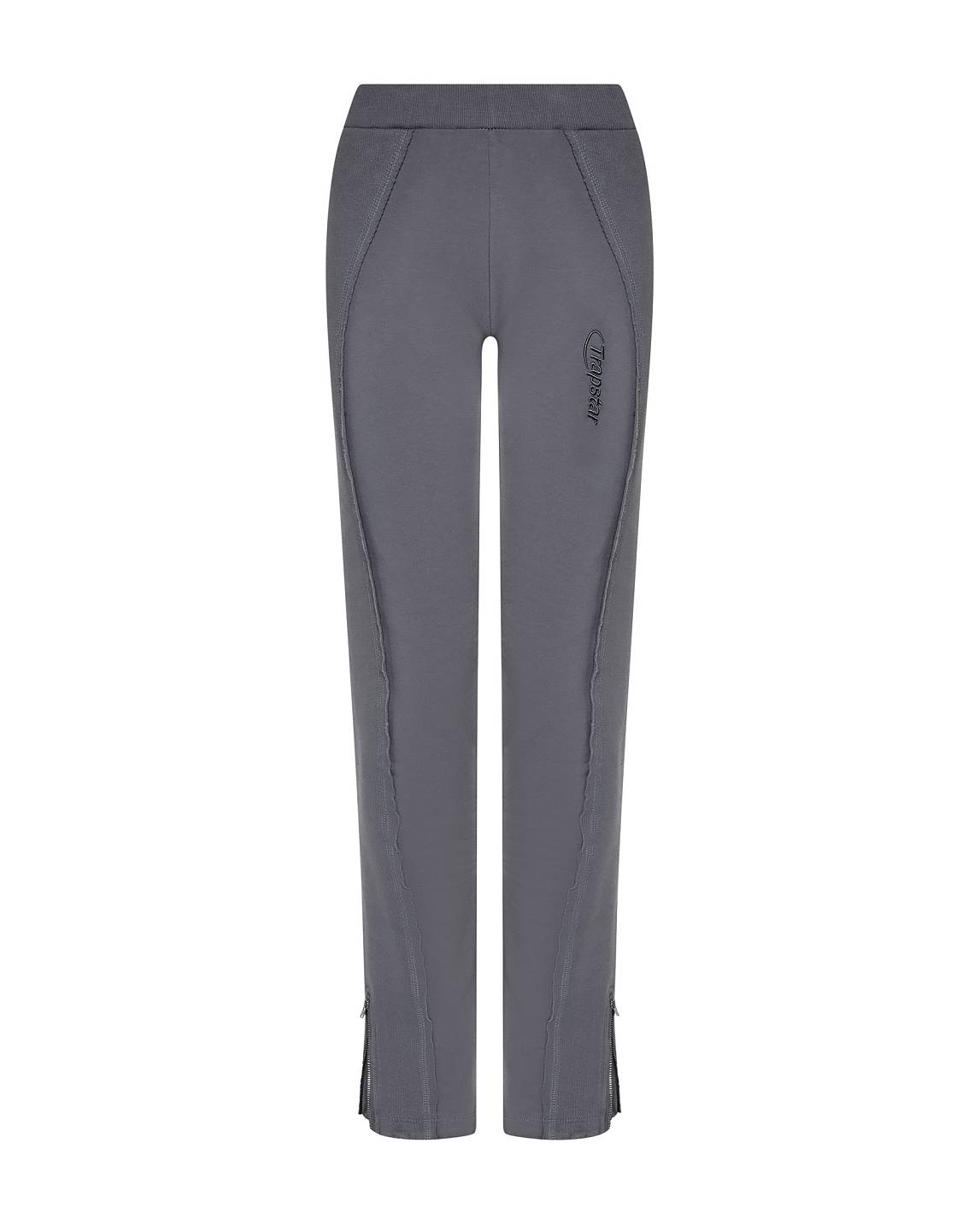 Trapstar London Womens Hyperdrive Rib Panel Track Bottoms Černé | TS-65138