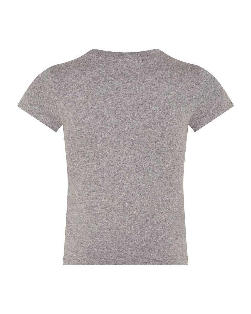 Trapstar London Women’s TS-Star Applique Baby Tee Šedé | TS-65130