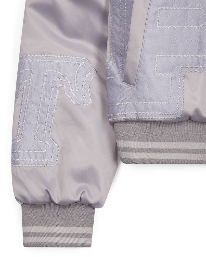 Trapstar London Women’s Wildcard Stadium Jacket Stříbrné | TS-65164
