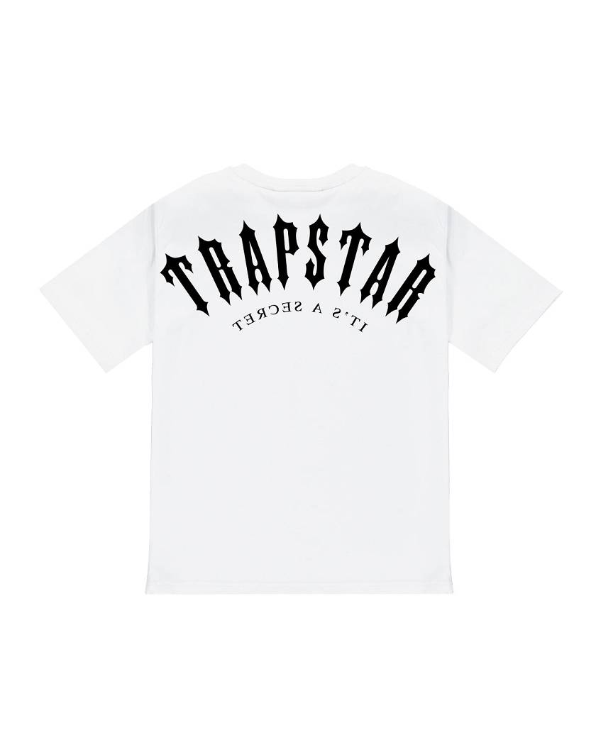 Trapstar London x Central Cee CRG Tee Bílé | TS-65275