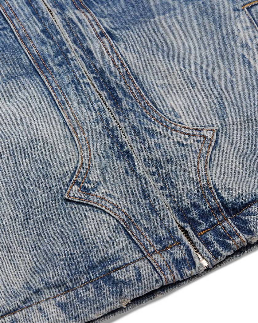 Trapstar London x Ed Hardy Denim Jacket Blankyt | TS-65458