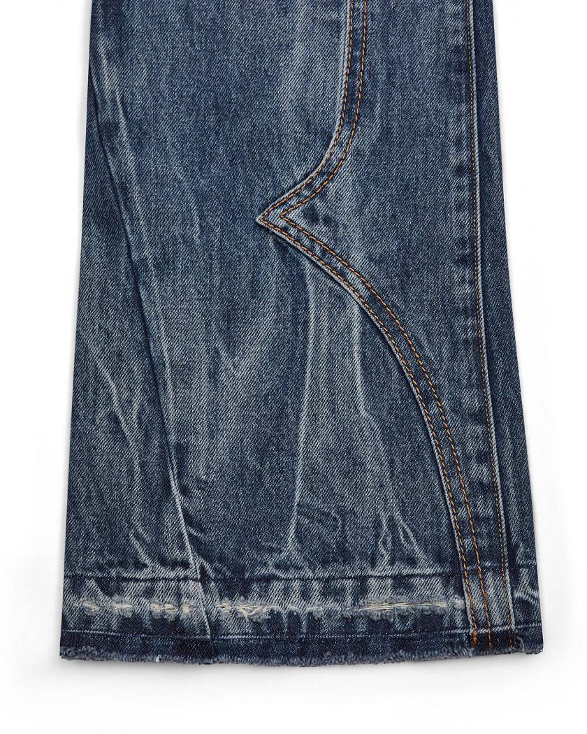 Trapstar London x Ed Hardy Denim Jeans Blankyt | TS-65318