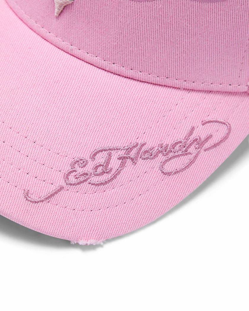 Trapstar London x Ed Hardy Irongate T Cap Růžové | TS-65201
