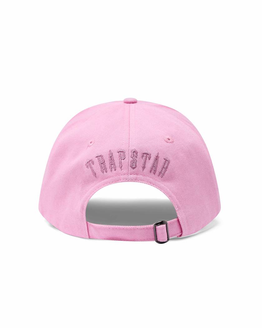 Trapstar London x Ed Hardy Irongate T Cap Růžové | TS-65201