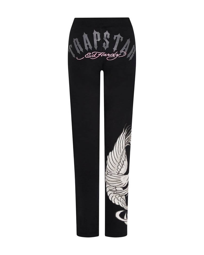 Trapstar London x Ed Hardy Jogger Černé | TS-65140