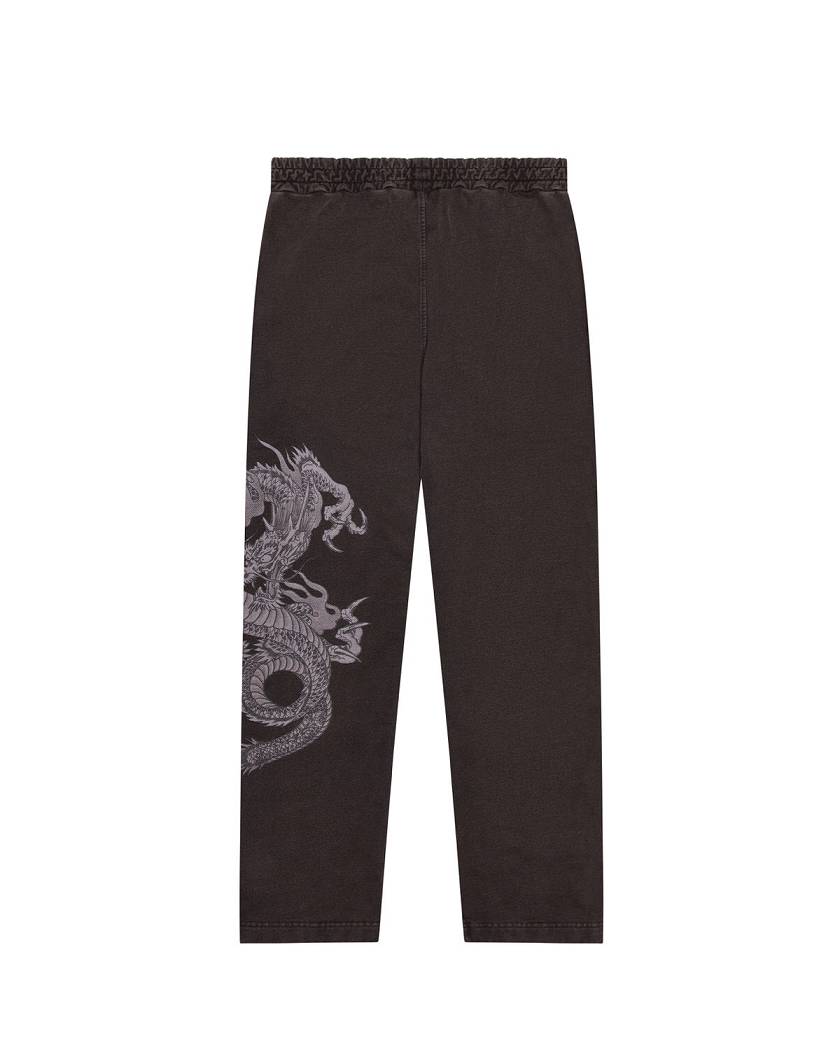 Trapstar London x Ed Hardy Script Jogger Šedé | TS-65328