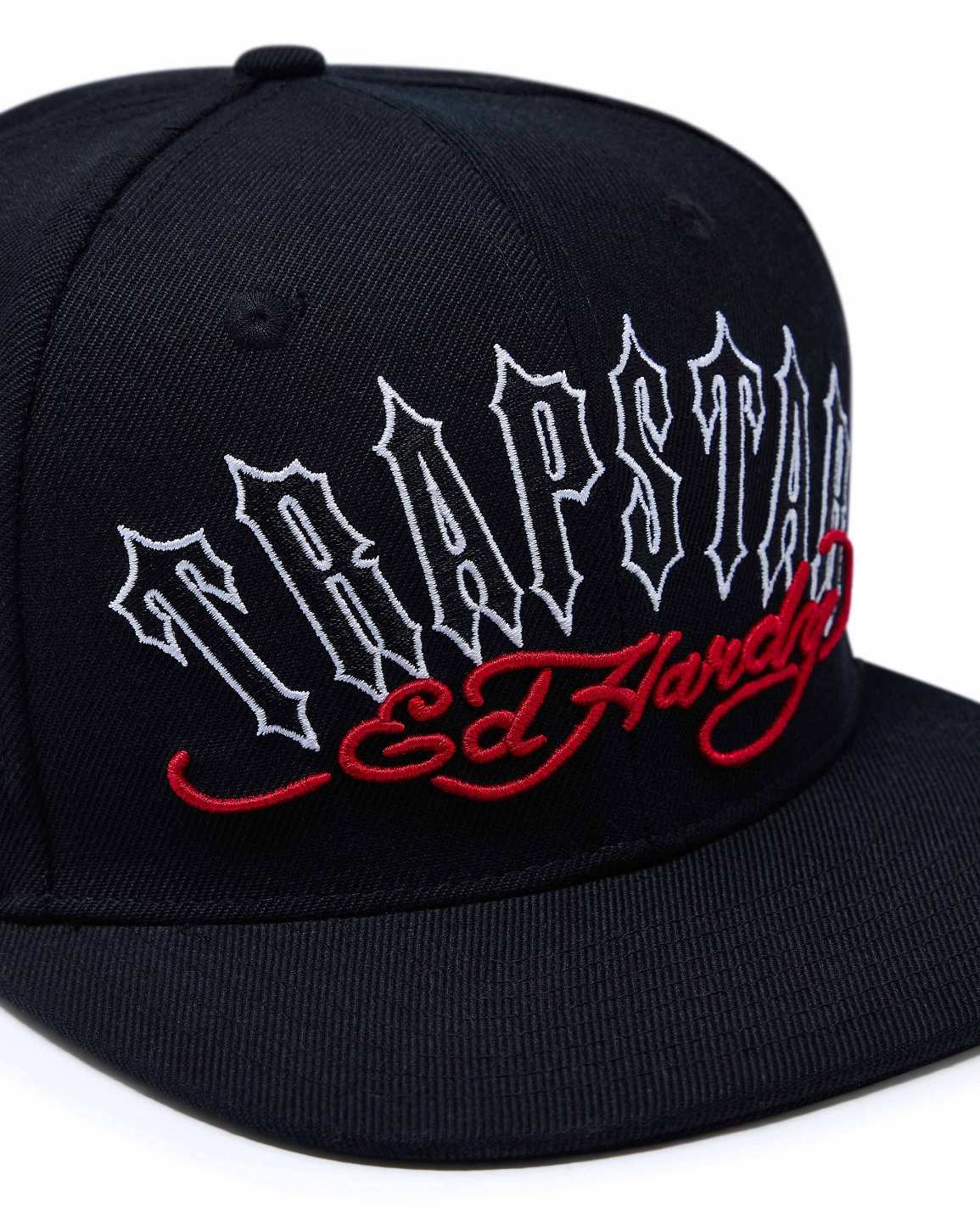 Trapstar London x Ed Hardy Snapback Černé | TS-65198