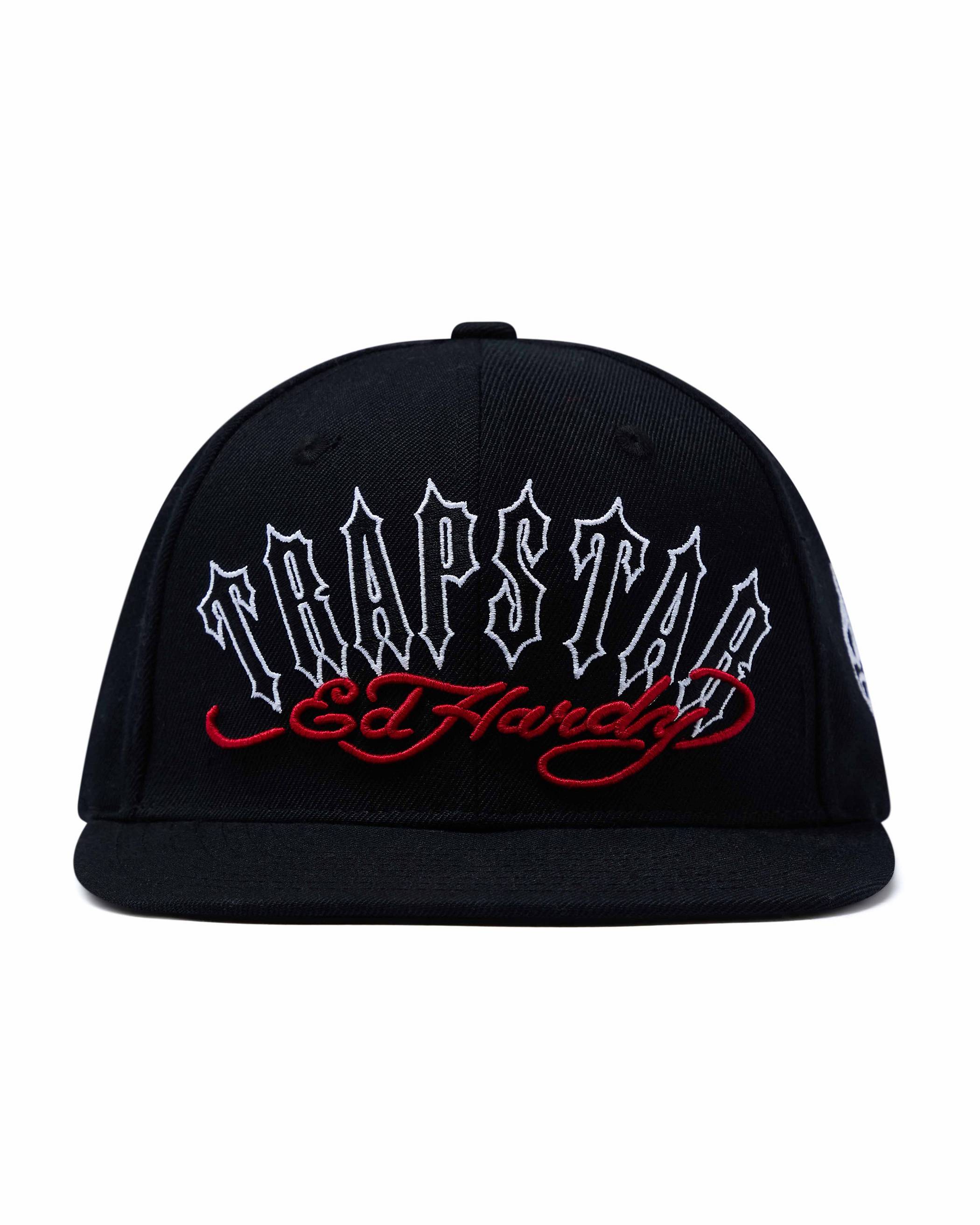 Trapstar London x Ed Hardy Snapback Černé | TS-65198